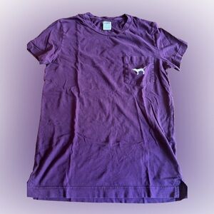 PINK Victoria's Secret Deep Purple Tee - Size XS